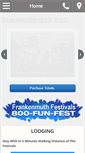 Mobile Screenshot of frankenmuthfestivals.com
